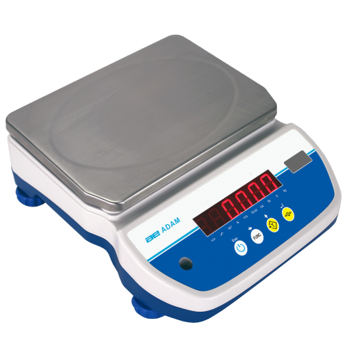 Adam Equipment Aqua Washdown Scales, External Calibration, 8 kg Capacity, 1 g Readability, 245 x 180 mm Pan Size - ABW 8 - Click Image to Close